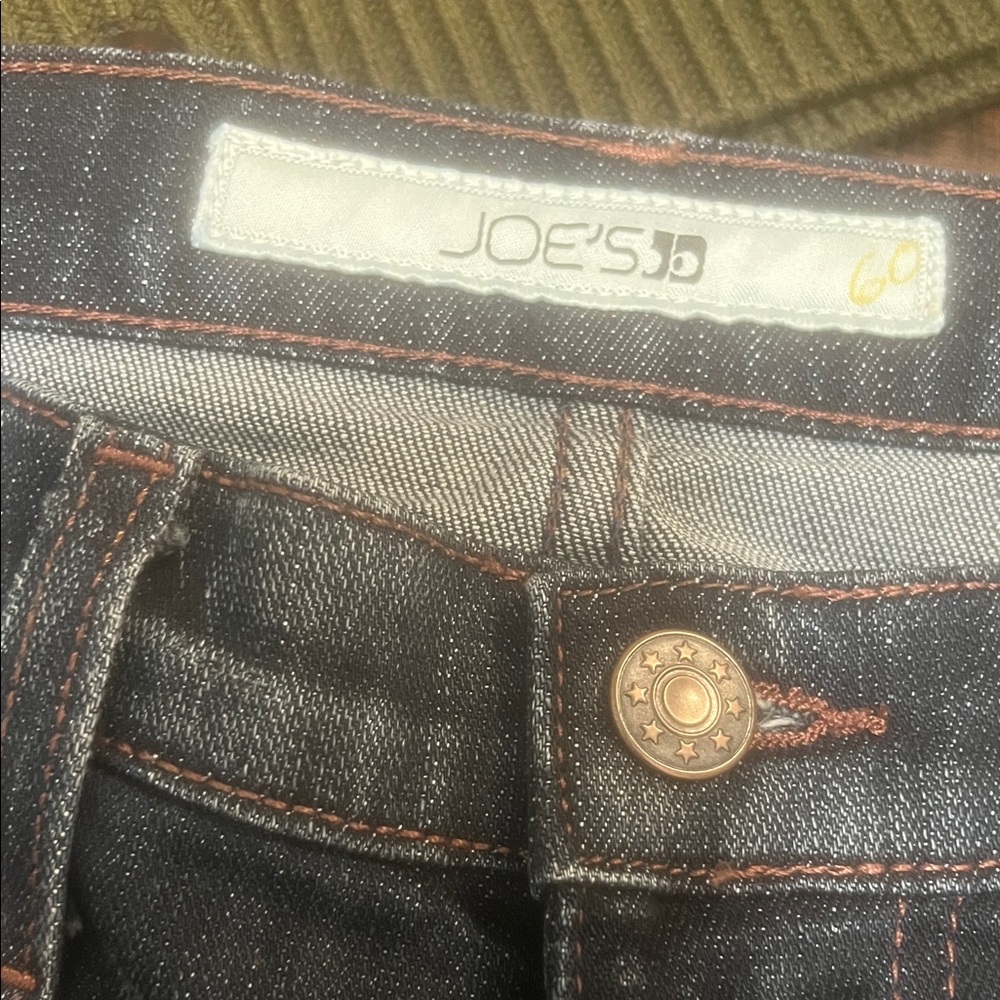 Joe's Jeans Dark Wash Women’s Denim Jeans with Contrast Stitching 27/32